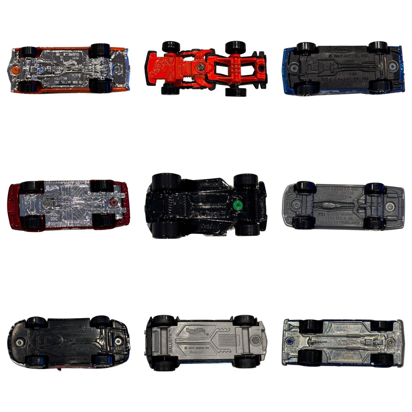 Lot of 18 Diecast Cars – Hot Wheels Matchbox Vintage & Modern Loose Collection