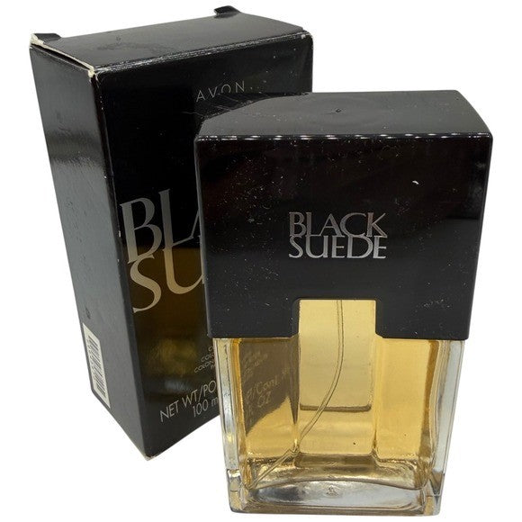 Avon Black Suede Cologne Spray for Men 3.4 fl oz Unused