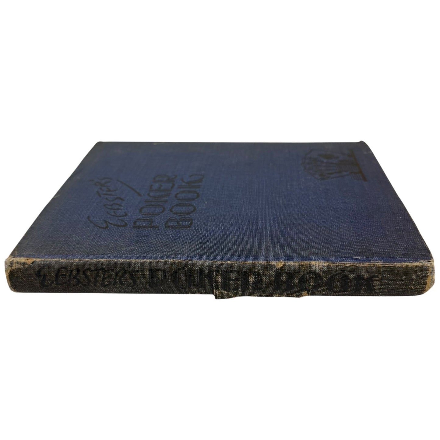 Webster's Poker Book Glorifying Americas Favorite Game 1925 Simon Schuster
