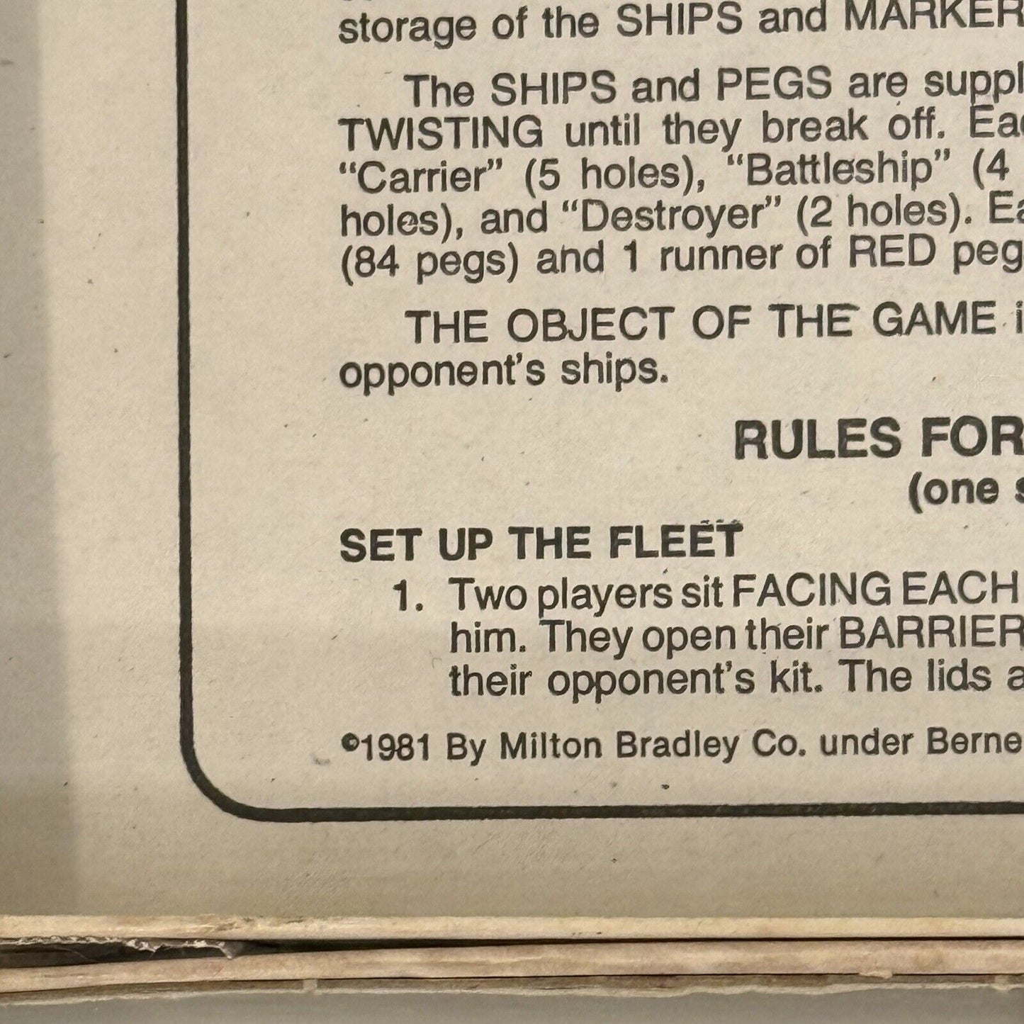 Battleship Board Game 1982 Milton Bradley #4730 – Vintage Classic