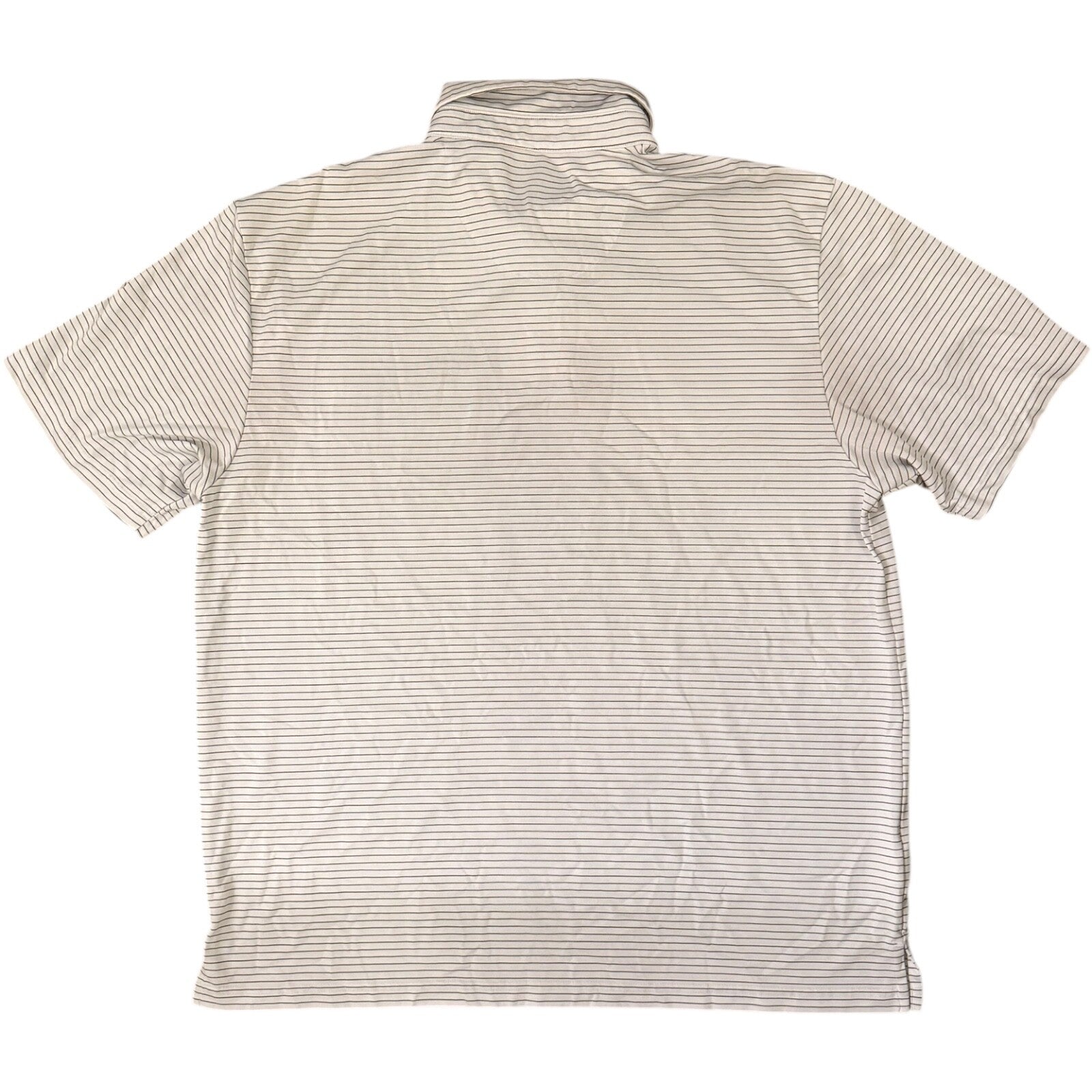 Jack Nicklaus The Golden Bear Striped Short Sleeve Golf Polo Shirt Men's XL