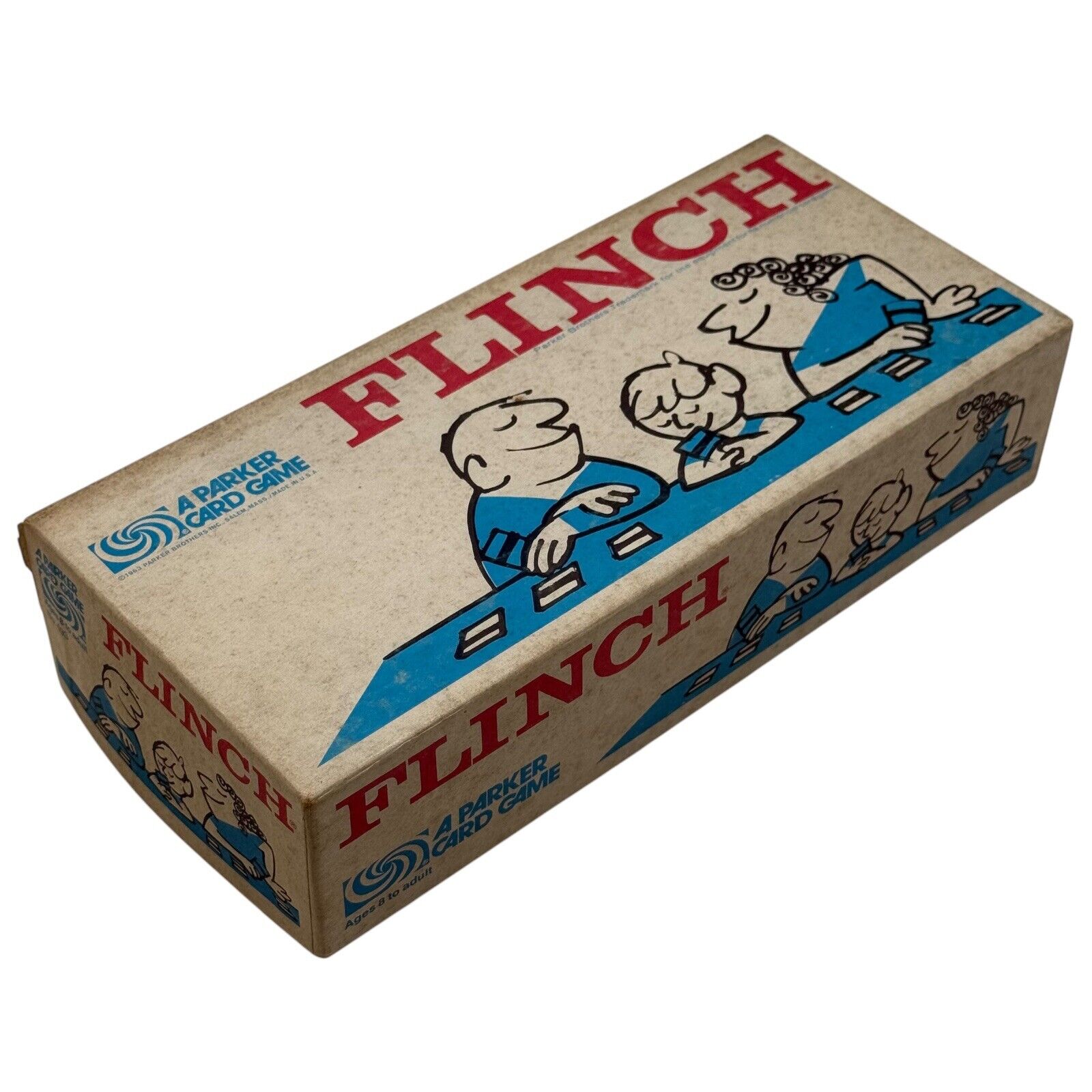 Flinch Card Game Parker Brothers – Vintage 1963 Classic Family Deck