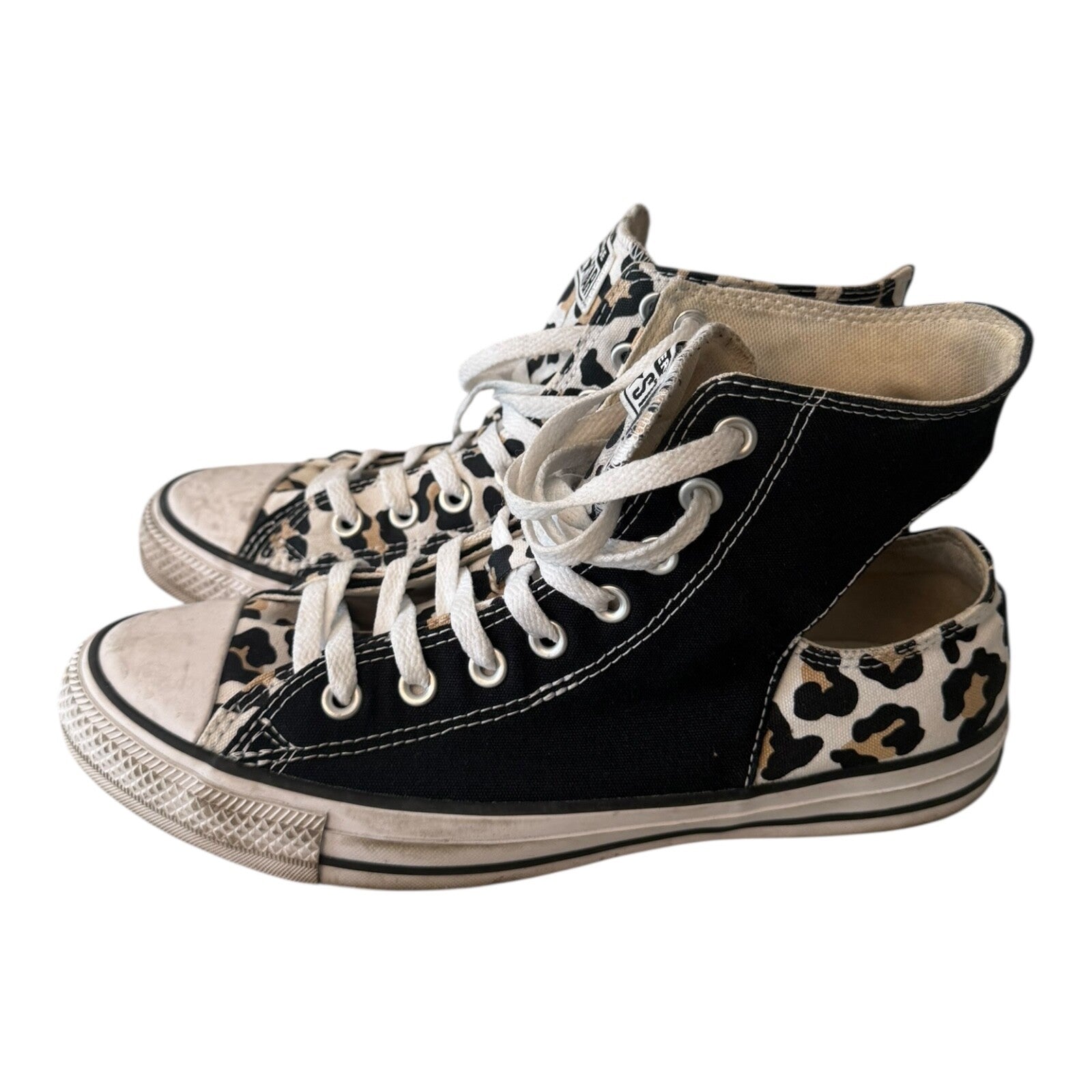 Converse Chuck Taylor Twisted Upper Cutout Sneakers W10 M8 – Used