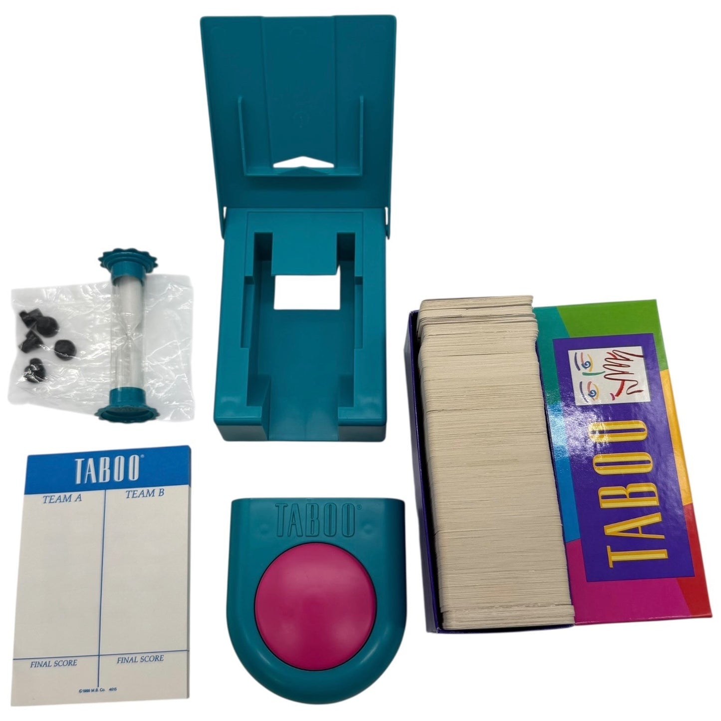 Taboo The Game of Unspeakable Fun Milton Bradley 1989 Vintage Party Game 4015