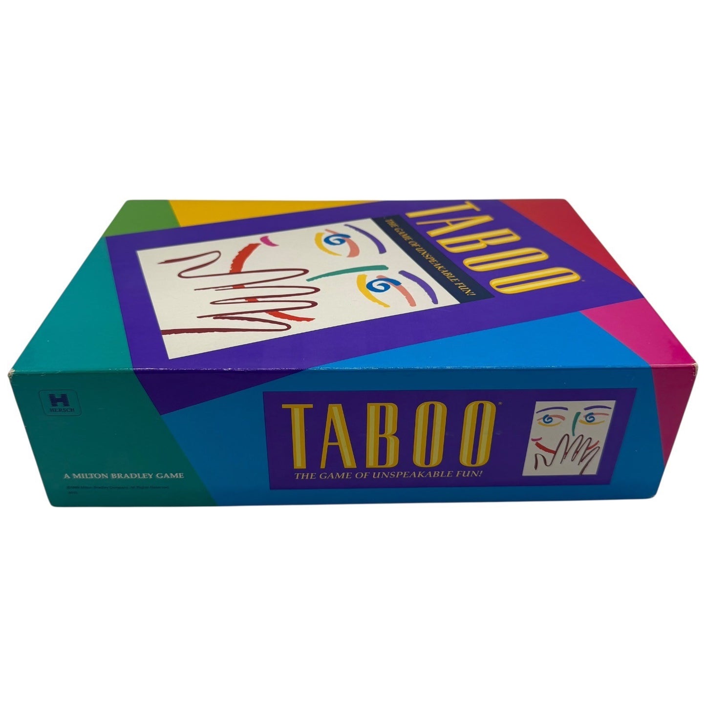 Taboo The Game of Unspeakable Fun Milton Bradley 1989 Vintage Party Game 4015