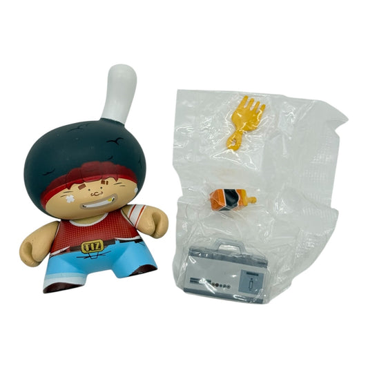 Kidrobot 3" Vinyl Figure Me! I’m French Dunny Series White Afro Variant Tizieu