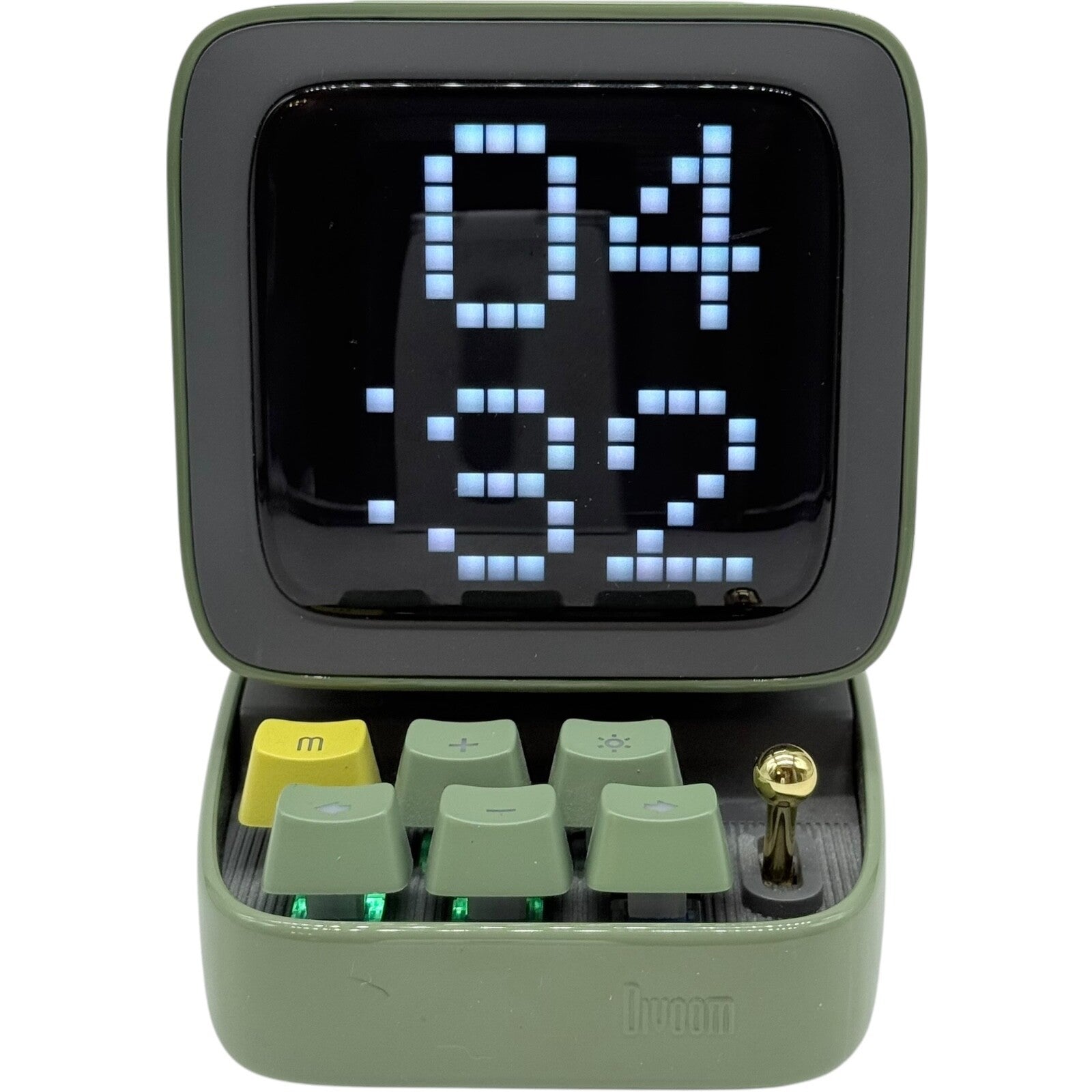 Divoom Ditoo Pixel Art Bluetooth Speaker Green – Portable Retro Design (Used)