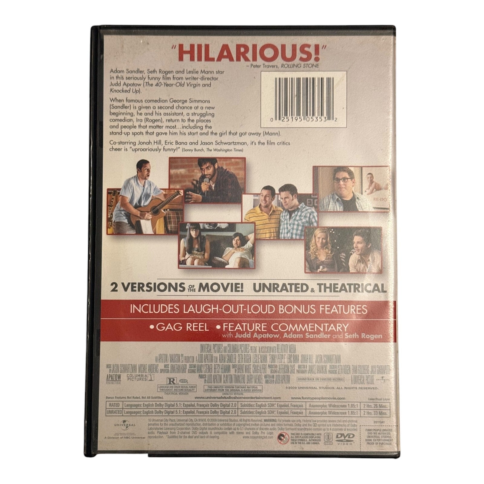 Adam Sandler Movie Night 8 DVD Set