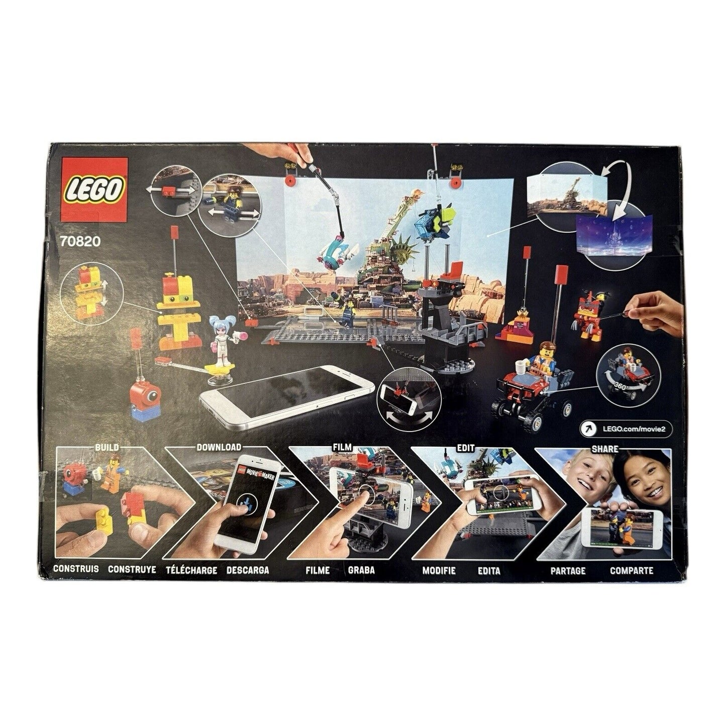 LEGO LEGO Movie Maker Set 70820 Building Kit 482 Pcs Creative Retired Kit