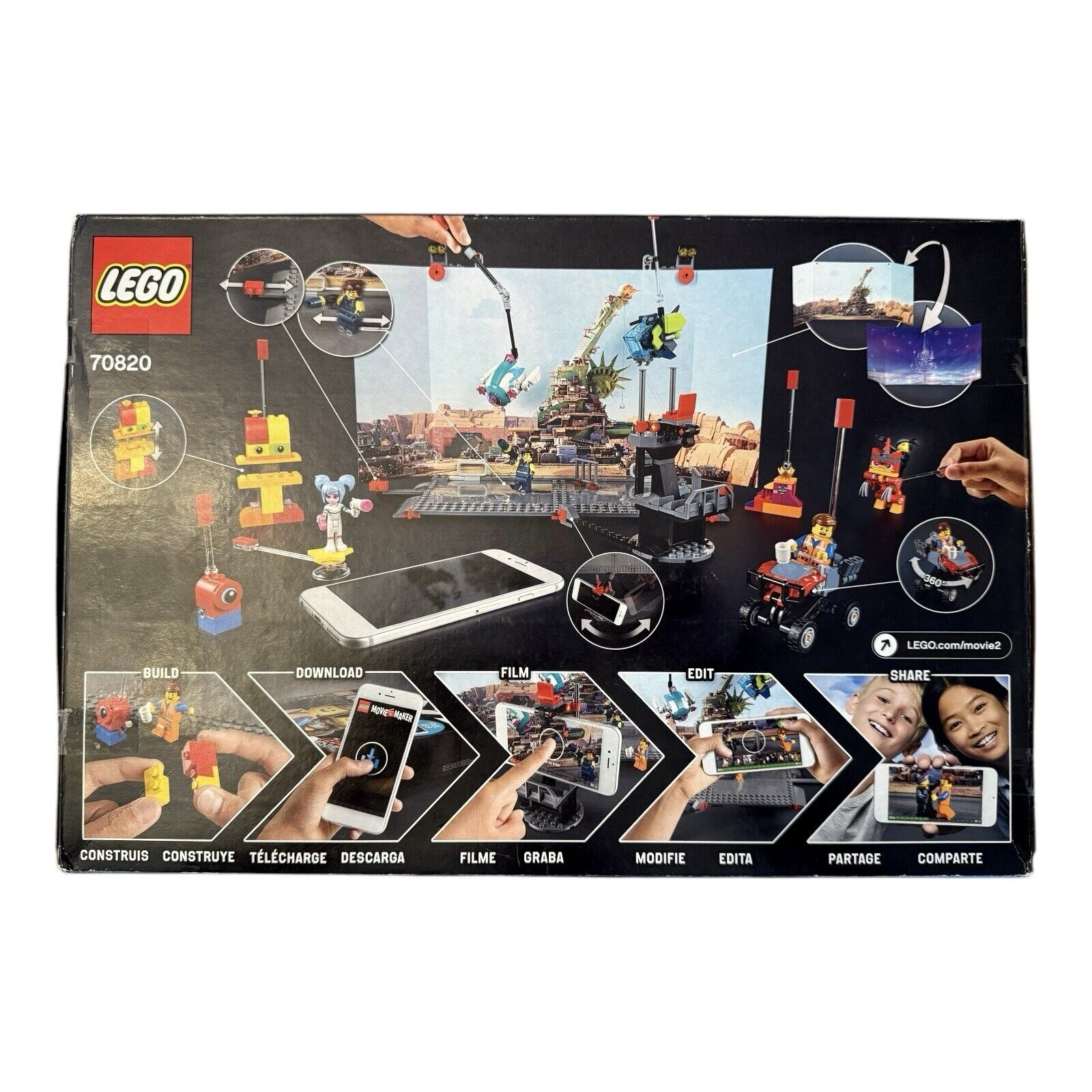 LEGO LEGO Movie Maker Set 70820 Building Kit 482 Pcs Creative Retired Kit