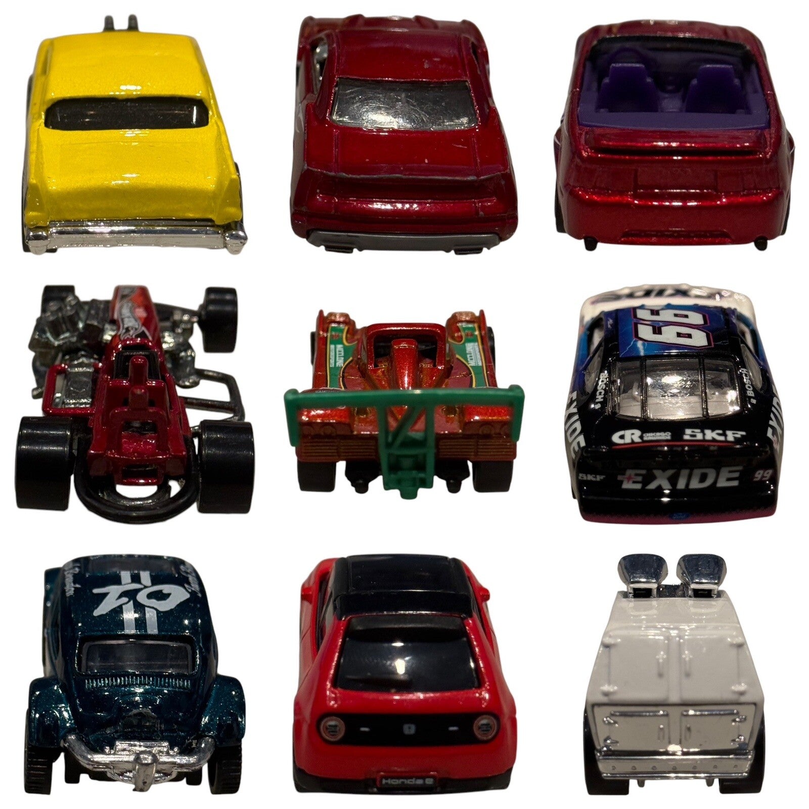 Lot of 18 Diecast Cars – Hot Wheels Matchbox Mix Vintage & Modern Loose