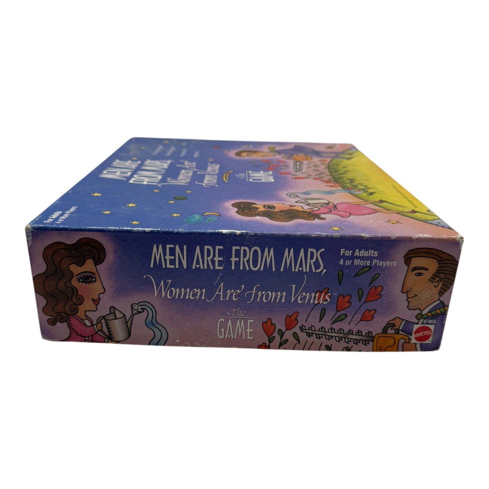 Men Are From Mars Board Game Mattel 1990s – Vintage Adult Party Game Used