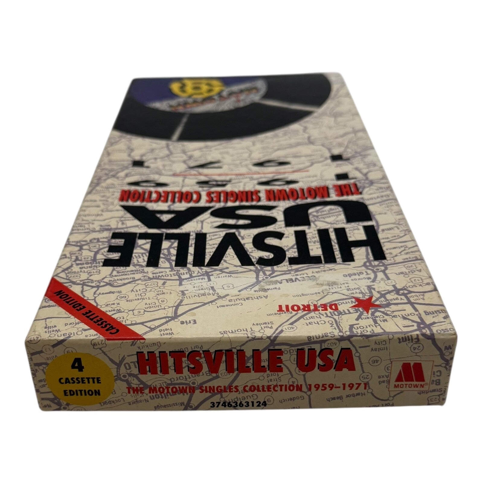 HITSVILLE USA The Motown Singles Collection 4 Cassette Tapes 1959 - 1971 Box Set