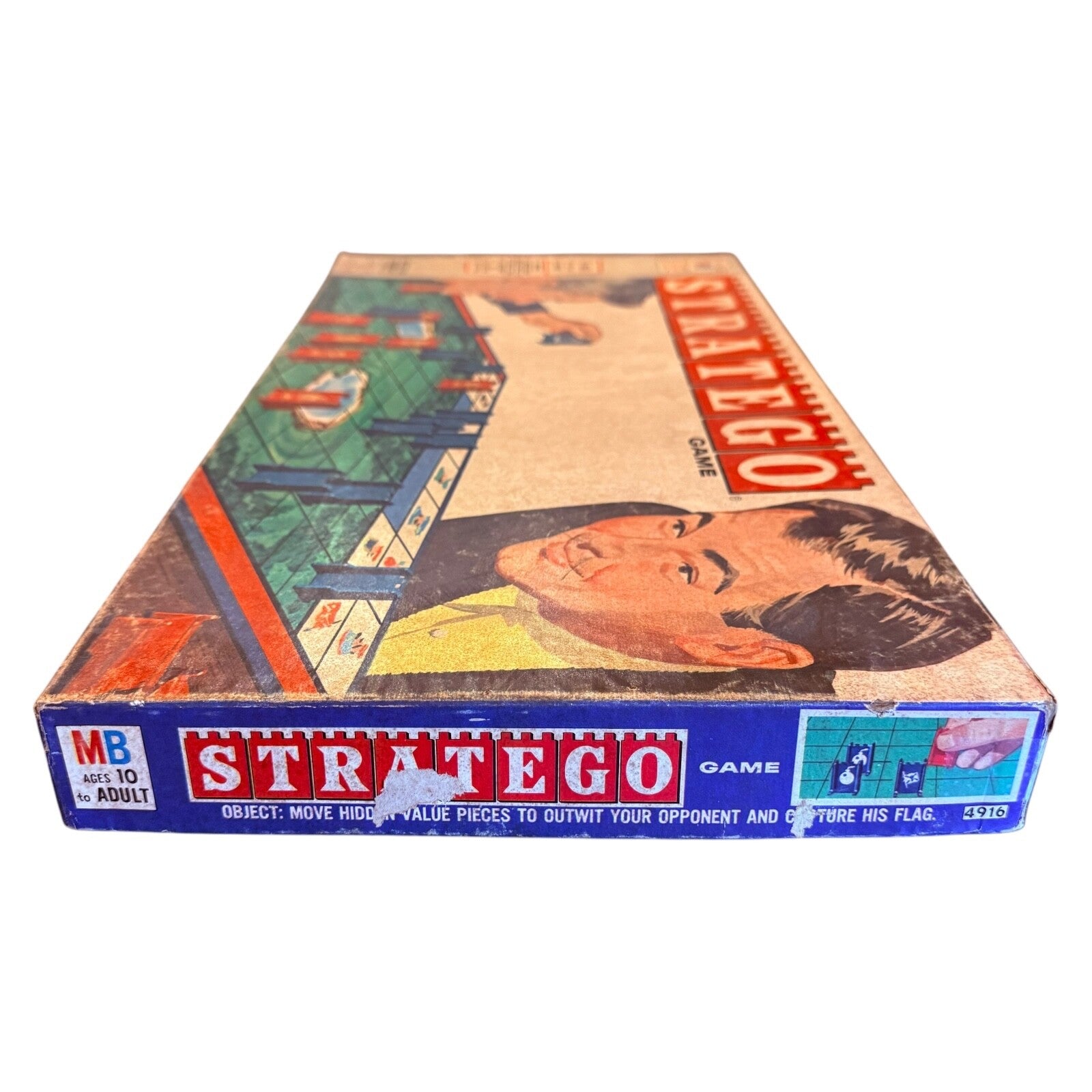 Stratego Board Game Milton Bradley 1970 – Vintage Strategy Classic