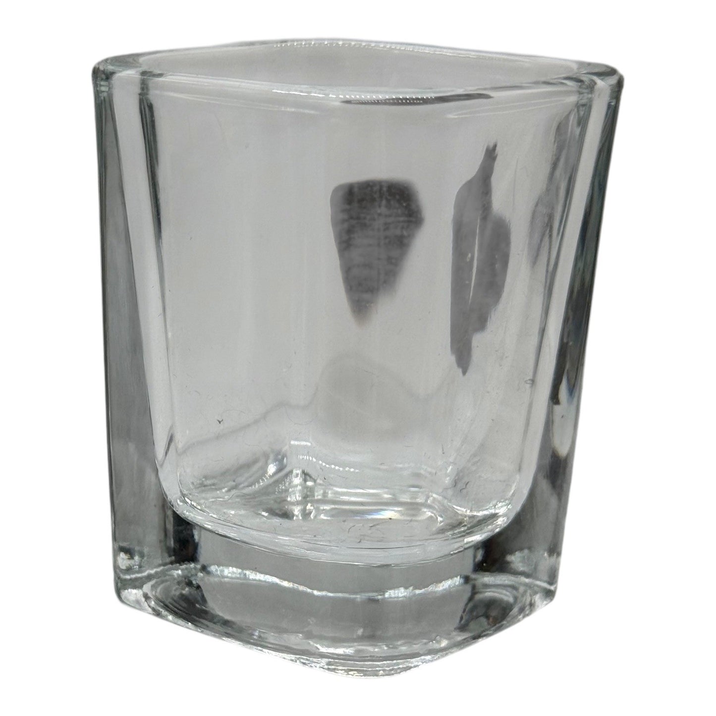 Irish Shot Glass Souvenir Shamrock Harp Pewter Emblem Barware Collectible