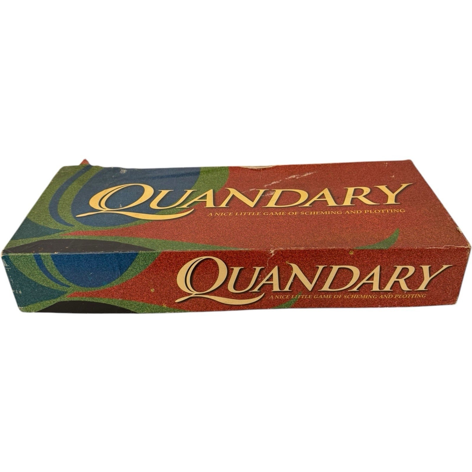 Quandary Board Game 1994 Milton Bradley Vintage Strategy Game – Complete Set