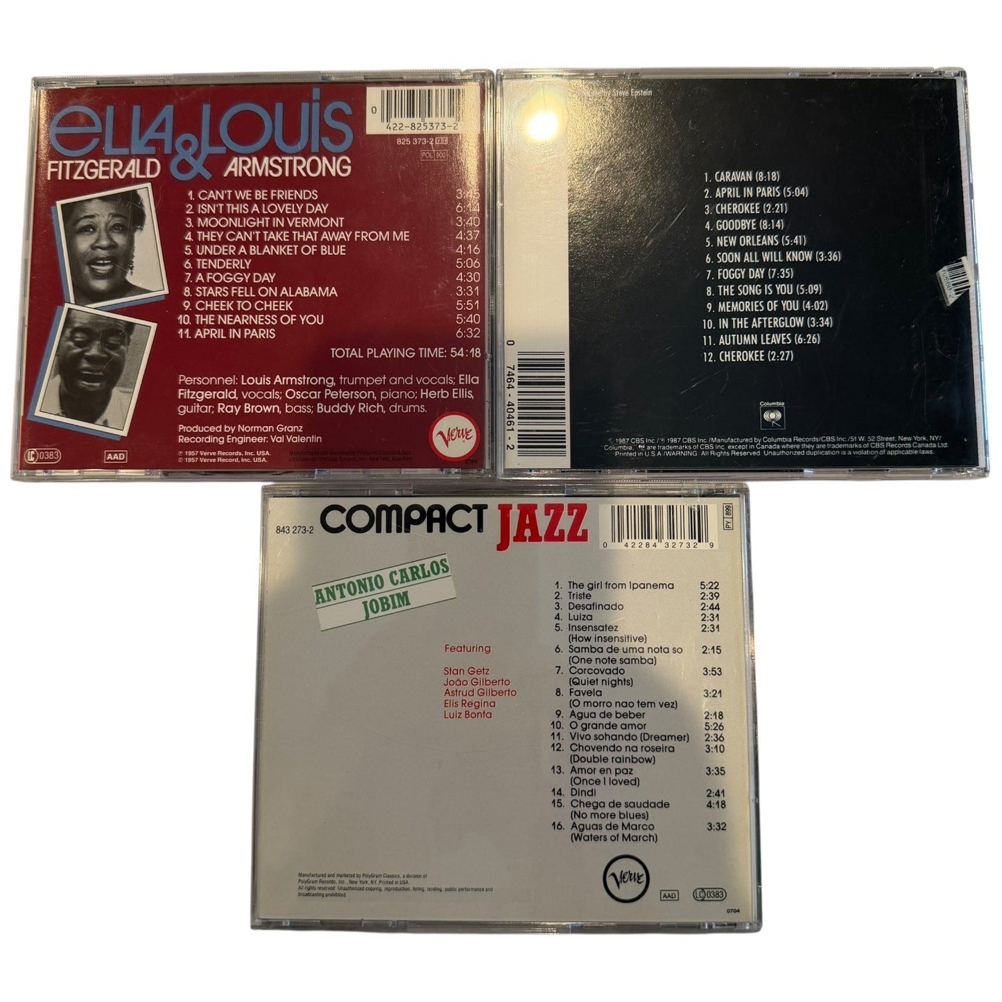 Jazz 23 CD Lot Miles Davis Kind of Blue Louis Armstrong Billie Holiday Brubeck