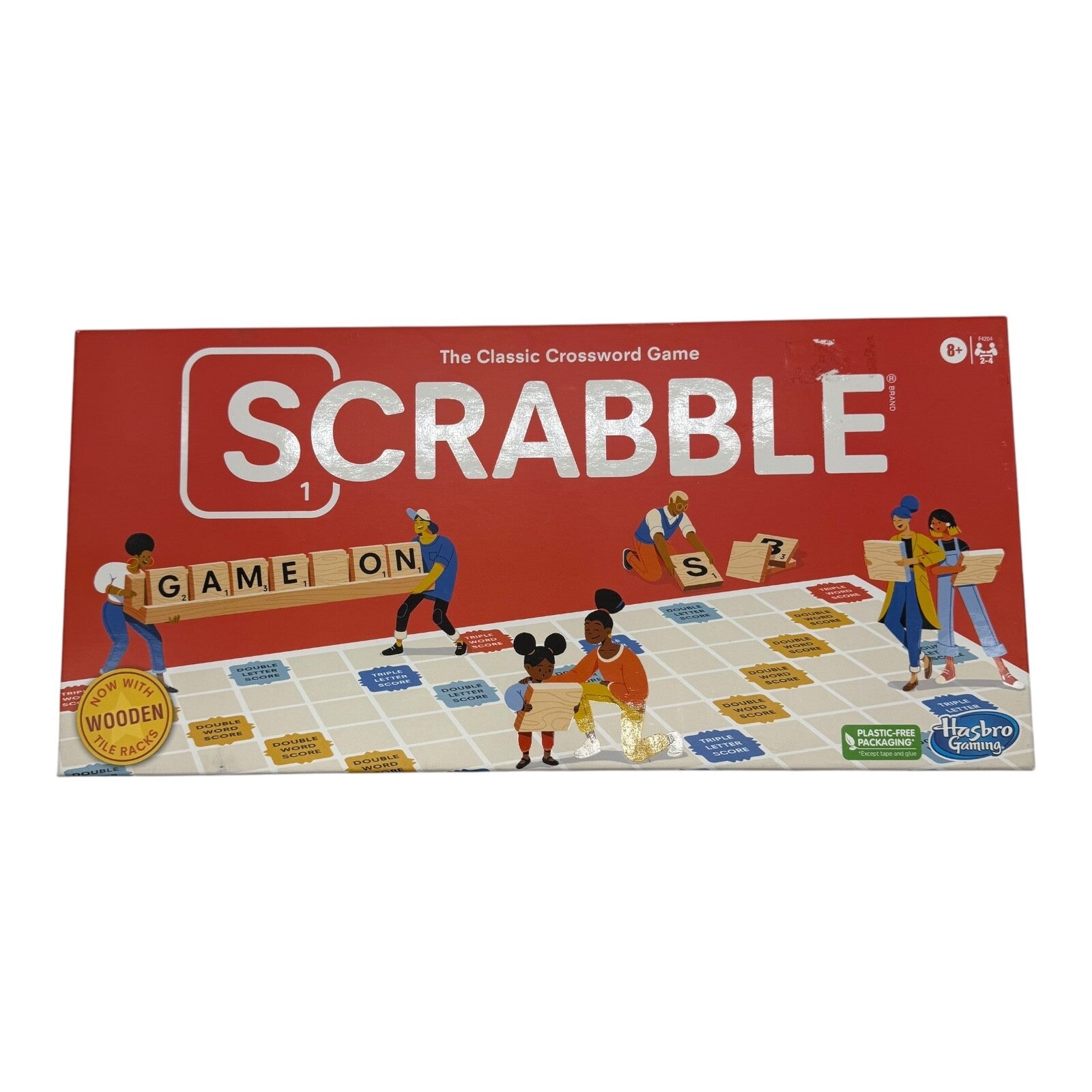 Scrabble Board Game, Classic Word Game For Kids Ages 8 & Up Fun Family Game New