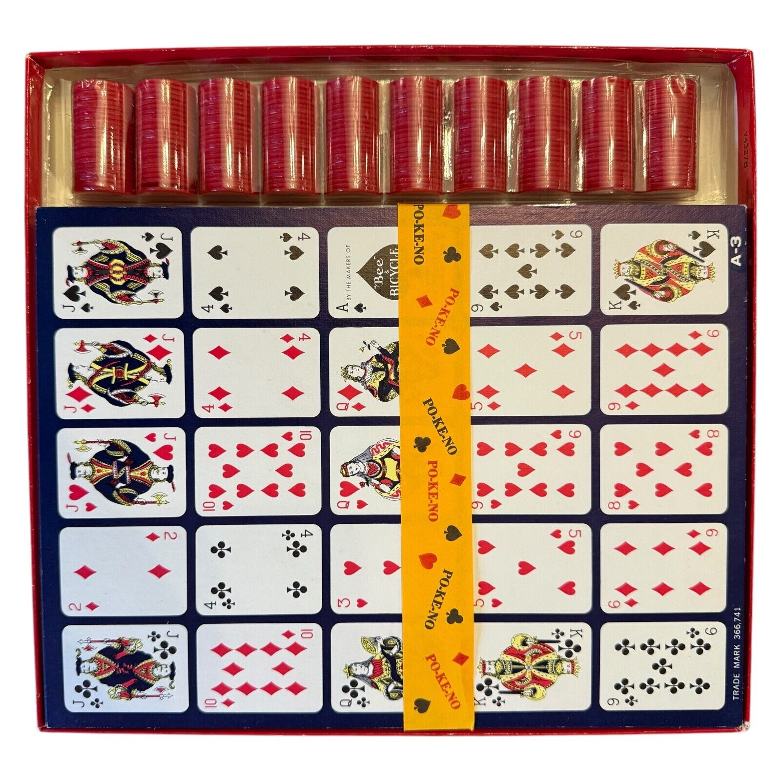 Po-Ke-No Vintage Board Game – Poker Keno Bingo Style Classic