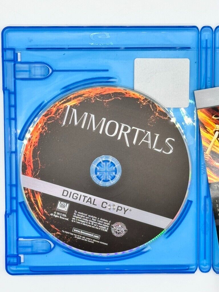 IMMORTALS (Blu-ray, 2012)