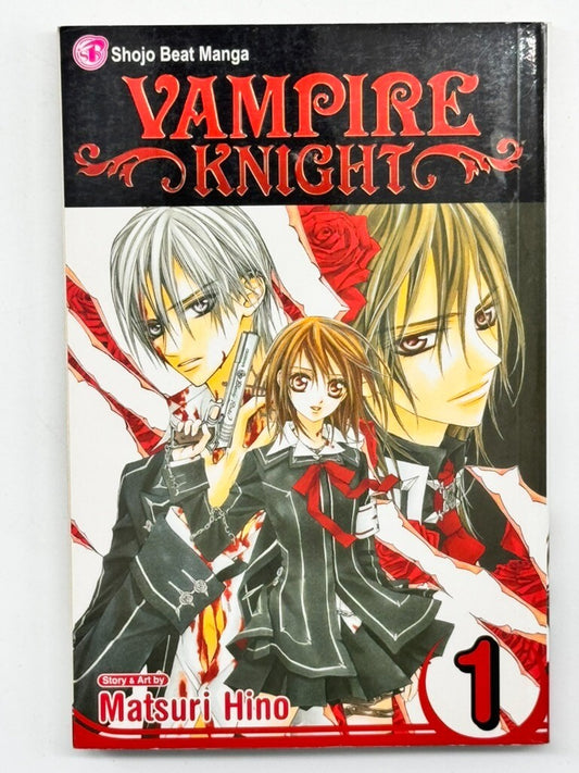 Vampire Knight VOL 1 B&W - English Manga - 2007