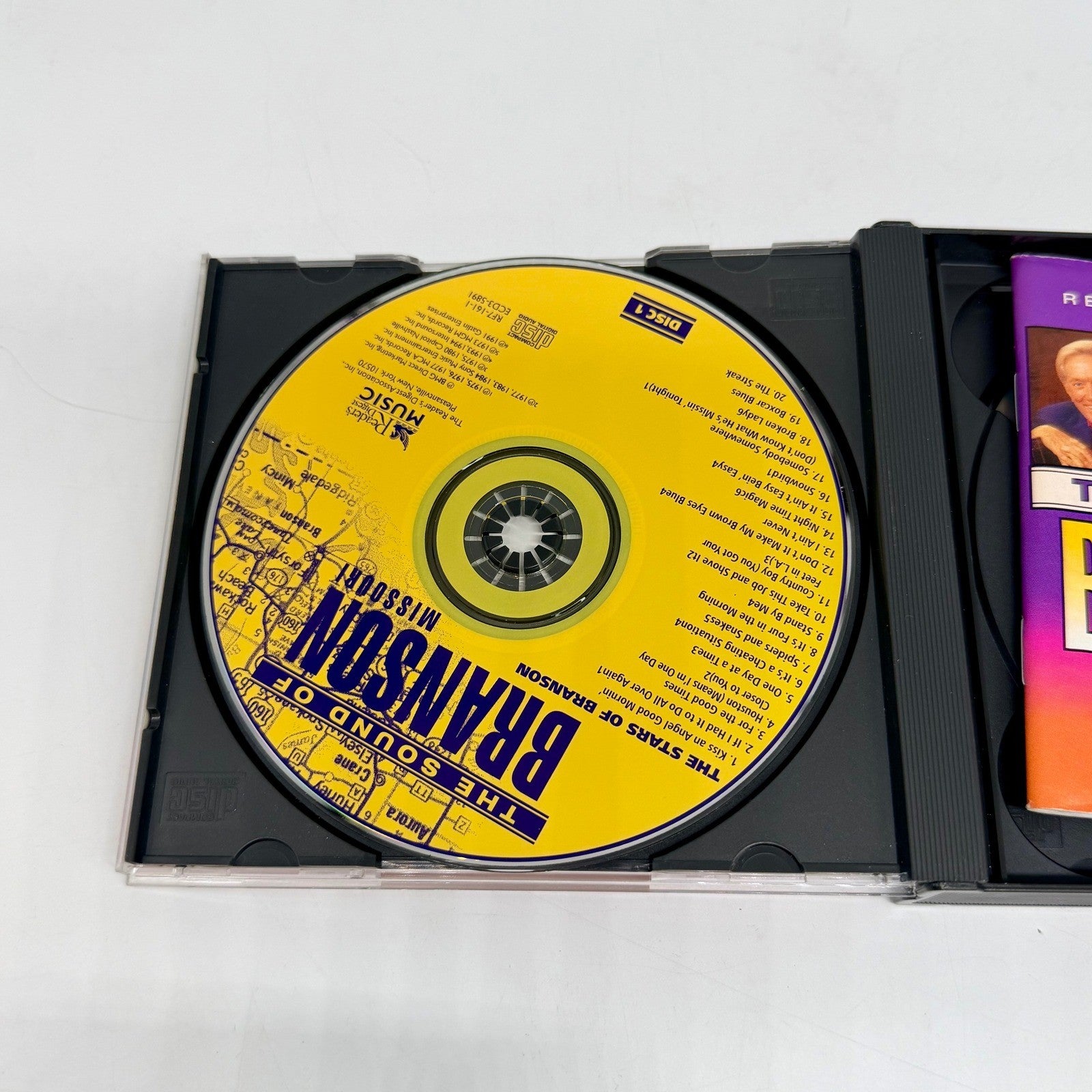 The Sound of Branson Missouri 3 CD Set Readers Digest Music 1997 Country Hits