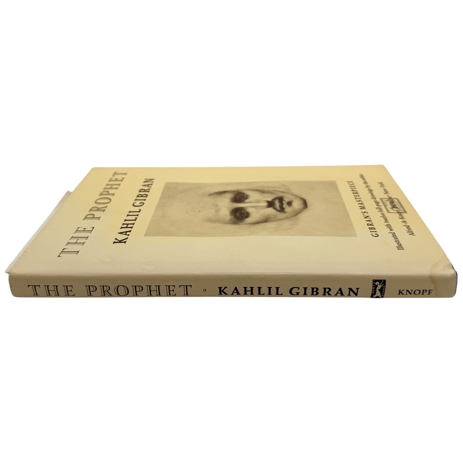 Kahlil Gibran The Prophet Hardcover Book 1980 Knopf Illustrated Vintage