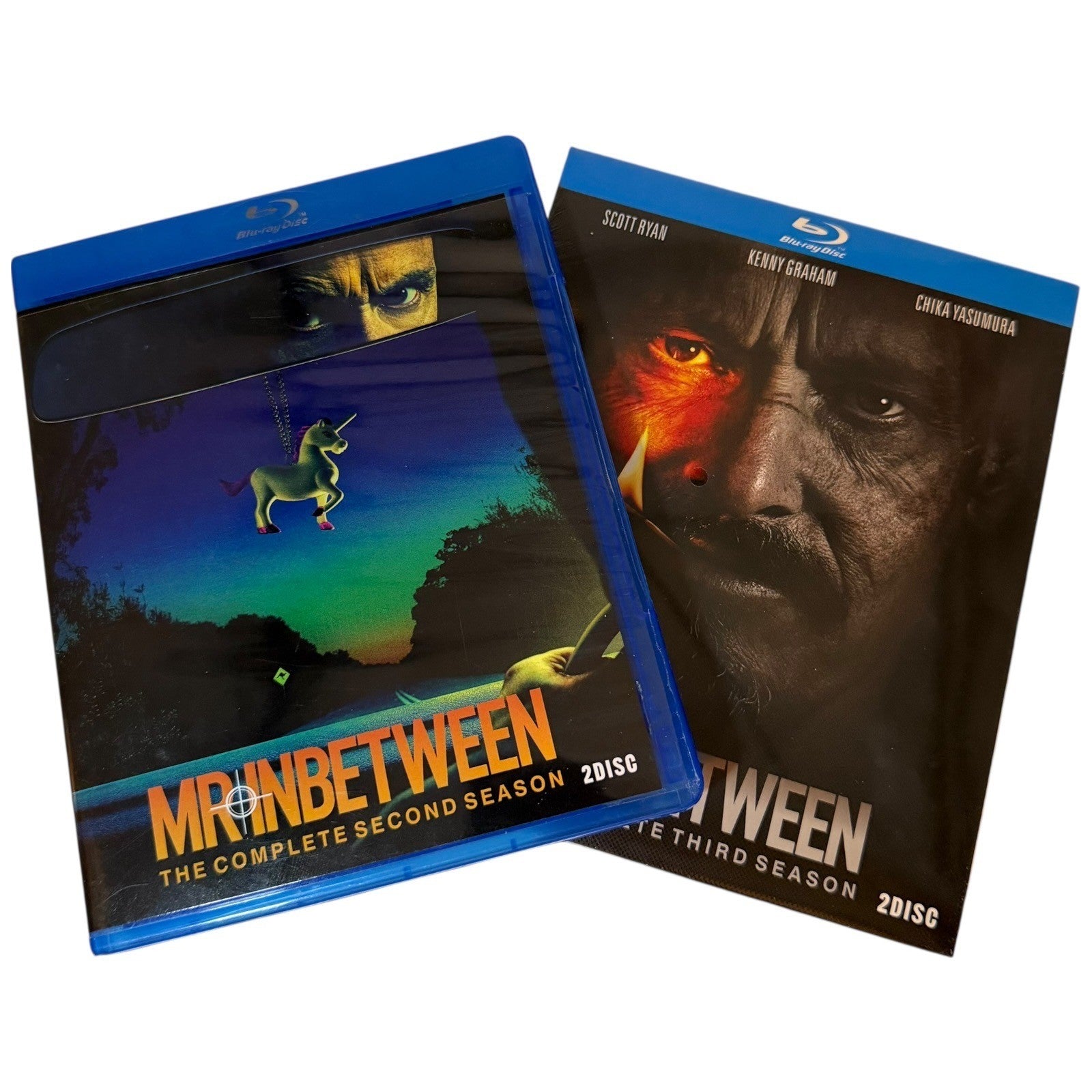 Mr Inbetween Seasons 2 and 3 Blu-ray Set Scott Ryan Australian Crime Series B