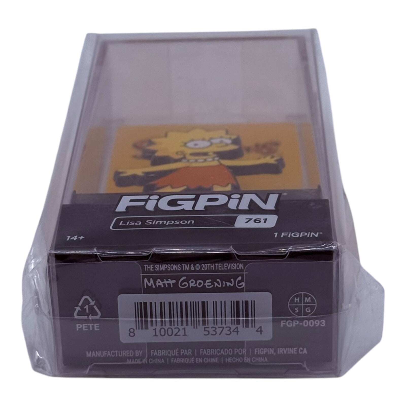FigPin Lisa Simpson #761 The Simpsons  Fig Pin