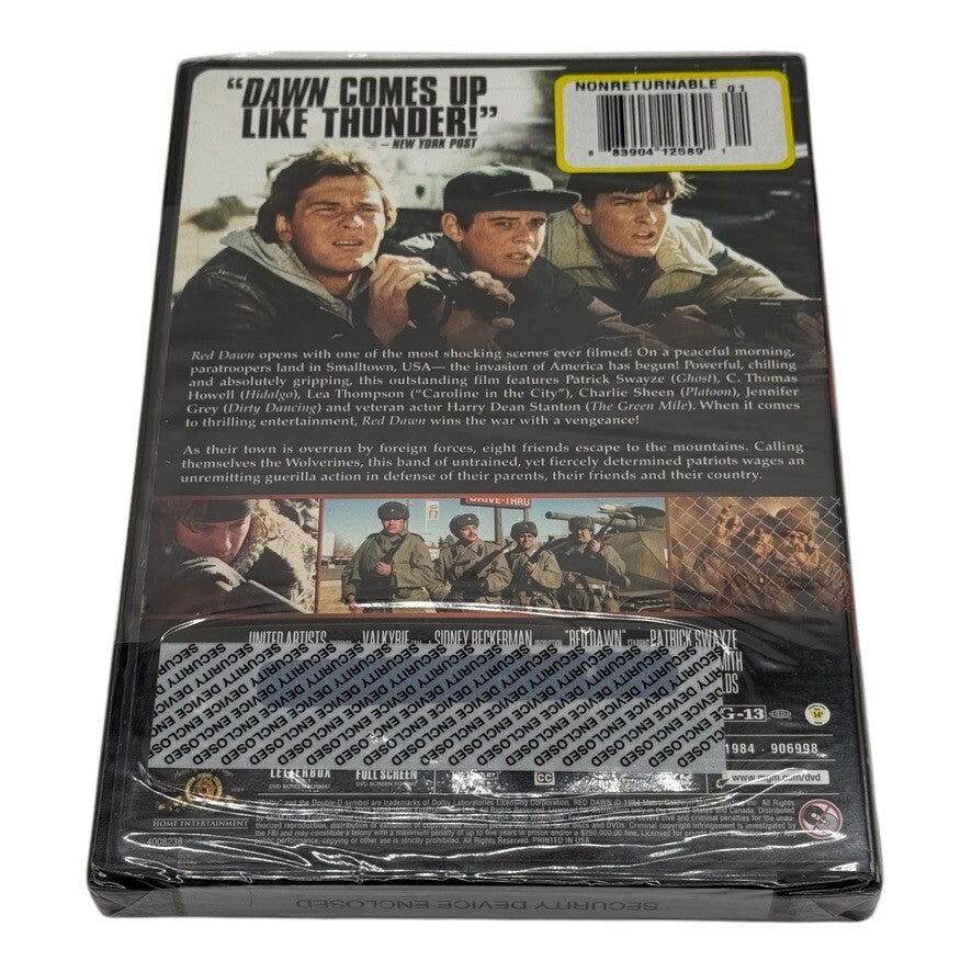 Red Dawn DVD John Milius DIR MGM Entertainment 1984