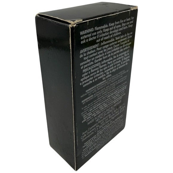 Avon Black Suede Cologne Spray for Men 3.4 fl oz Unused