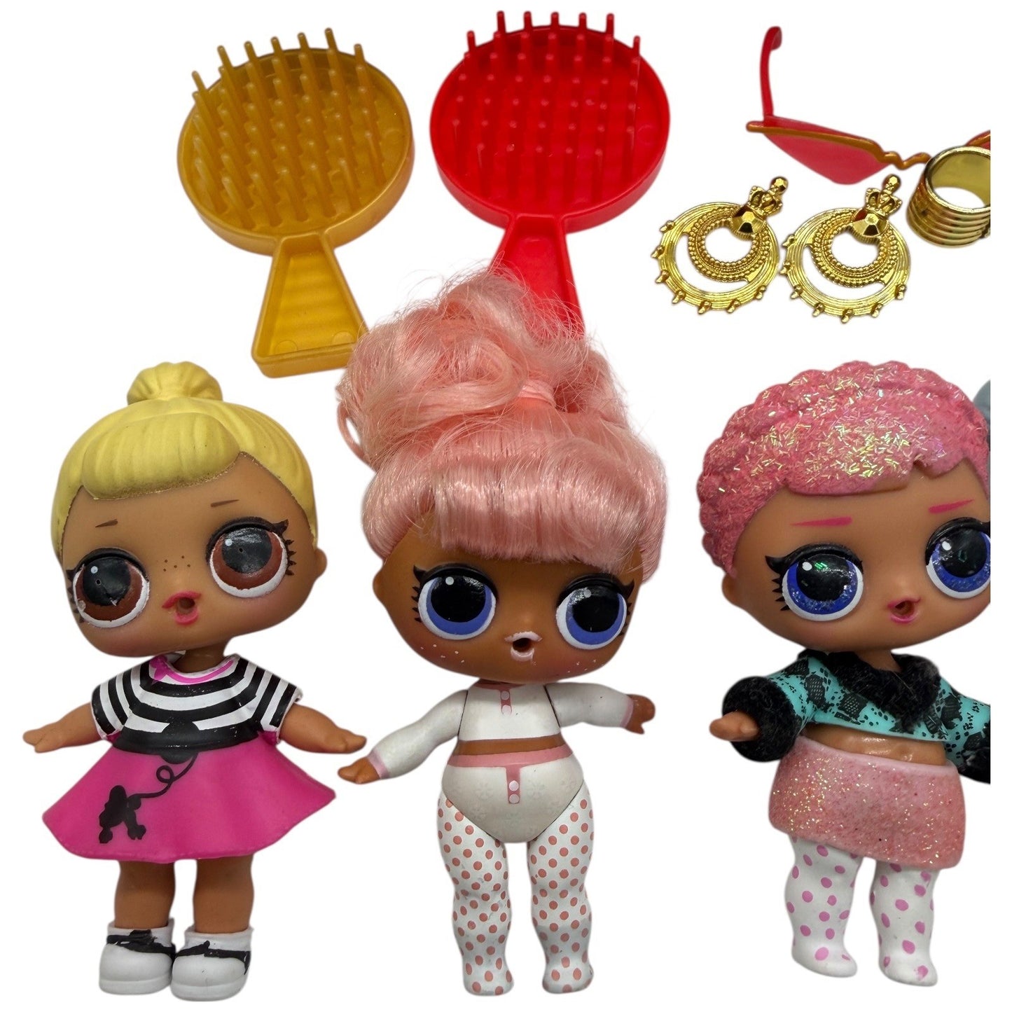 LOL Surprise OMG Royal Bee Fashion Doll Dress Up Accessories Playset