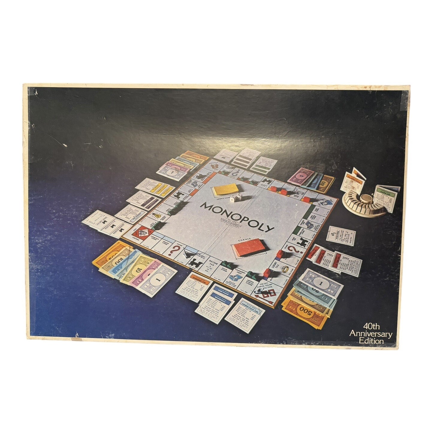 Monopoly 40th Anniversary Edition Board Game Vintage 1974 Parker Brothers