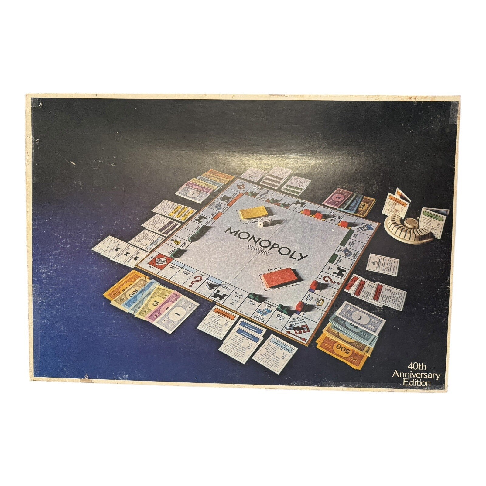 Monopoly 40th Anniversary Edition Board Game Vintage 1974 Parker Brothers