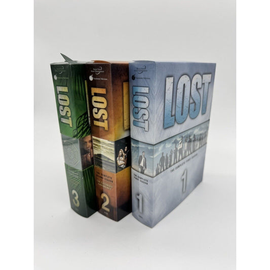 Lost Series Seasons 1-3 DVD Box Sets Adventure Drama Sci Fiction Genre