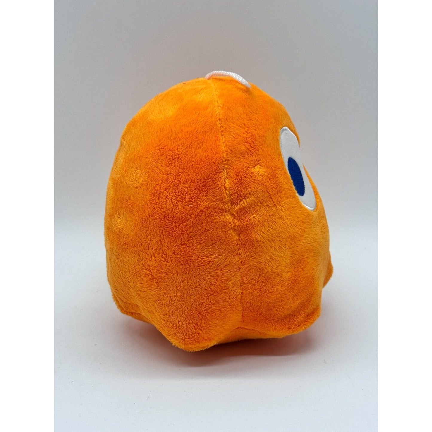 Bandai Namco Ms. Pac Man 7” Clyde the Orange Ghost Plush Stuffed Collectible Toy