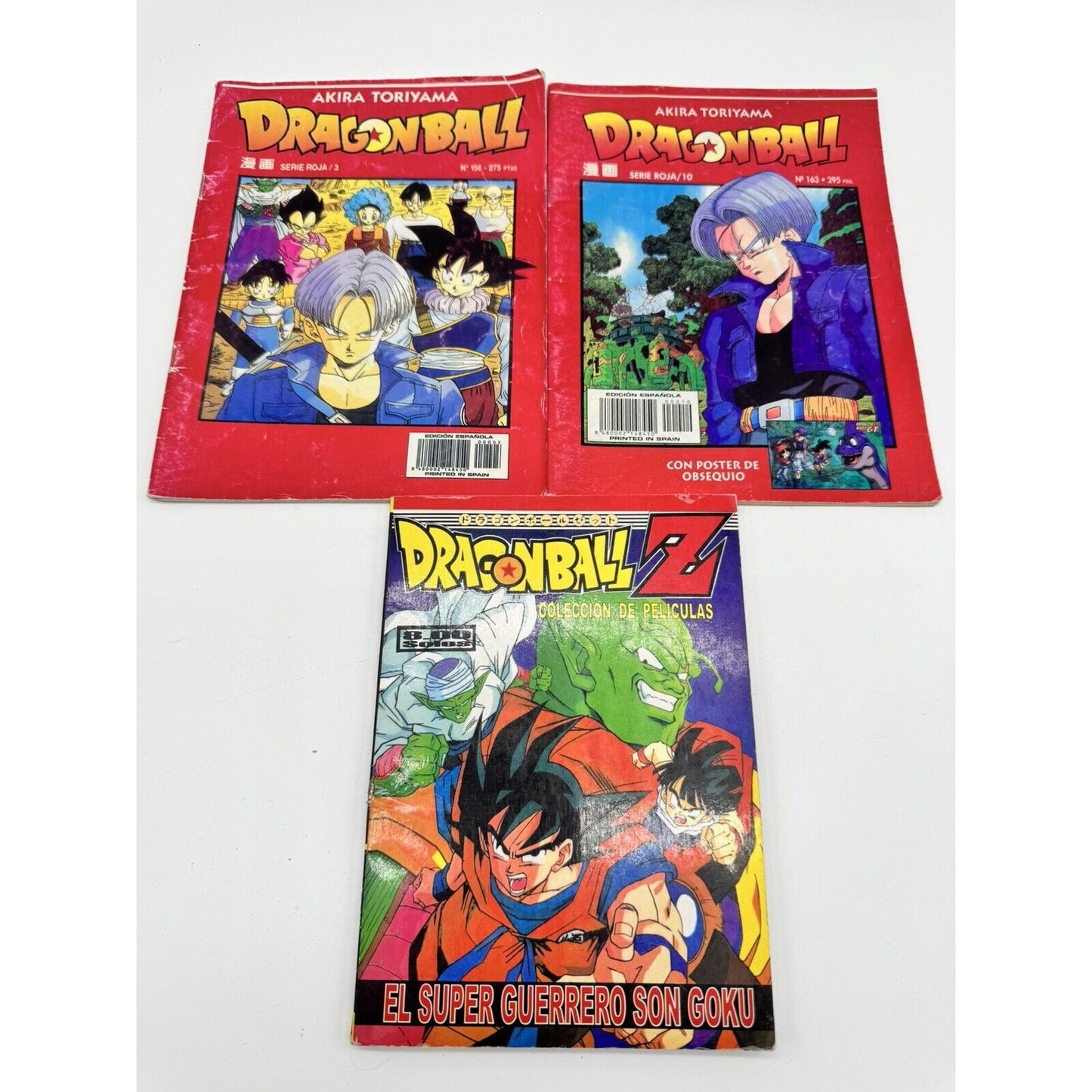 Rare Dragon Ball Series Red Comic Manga  / Akira Toriyama Eps TV HTF 15 Books