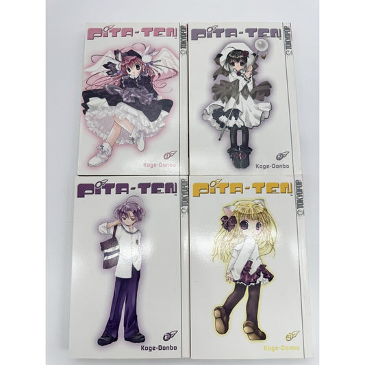 Pita-Ten Official Fan Book Volume 1 2 3 4 Koge-Donbo English Manga TPB Tokyopop