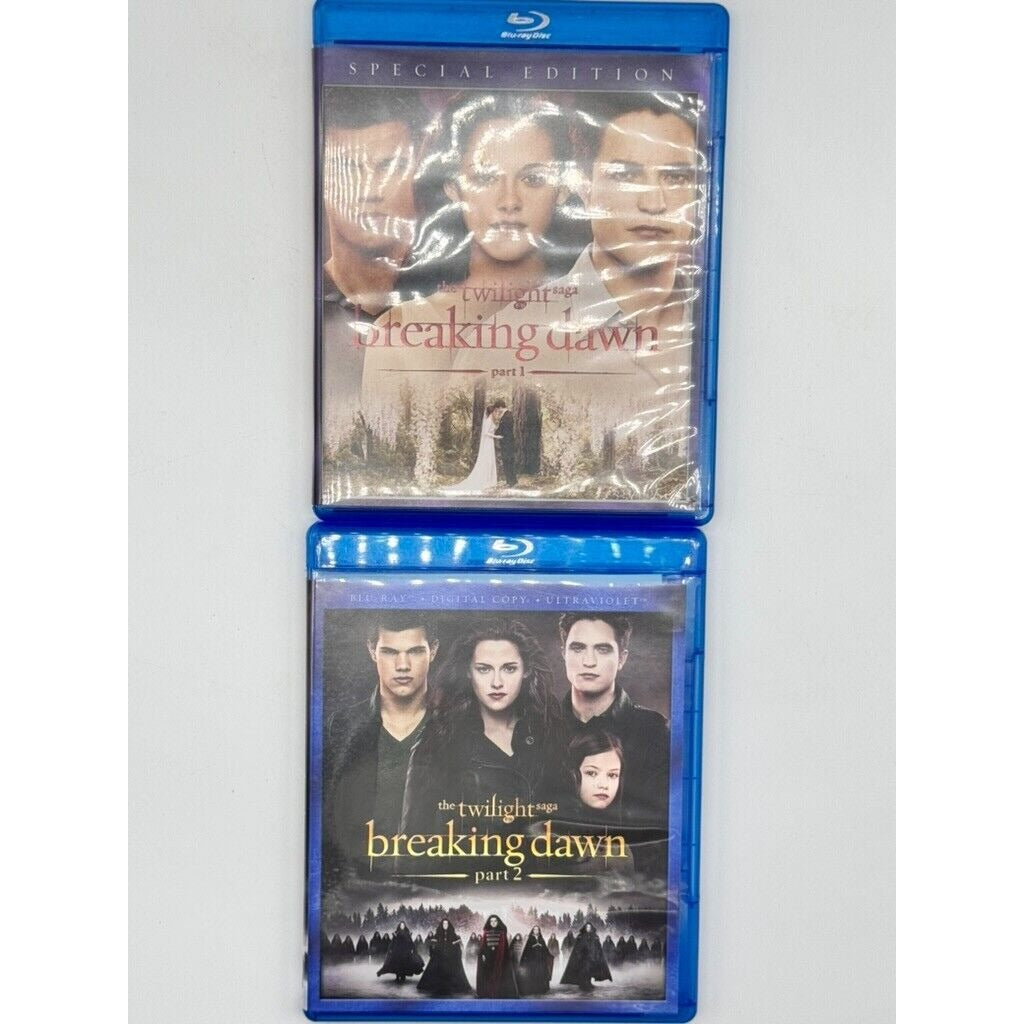 The Twilight Saga Breaking Dawn: Part 1 and Part 2 - Blu-Ray