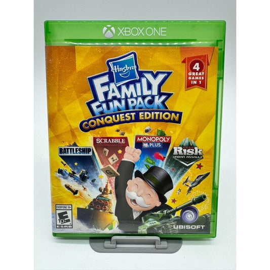 Hasbro Family Fun Pack: Conquest Edition (Microsoft Xbox One, 2016) Used