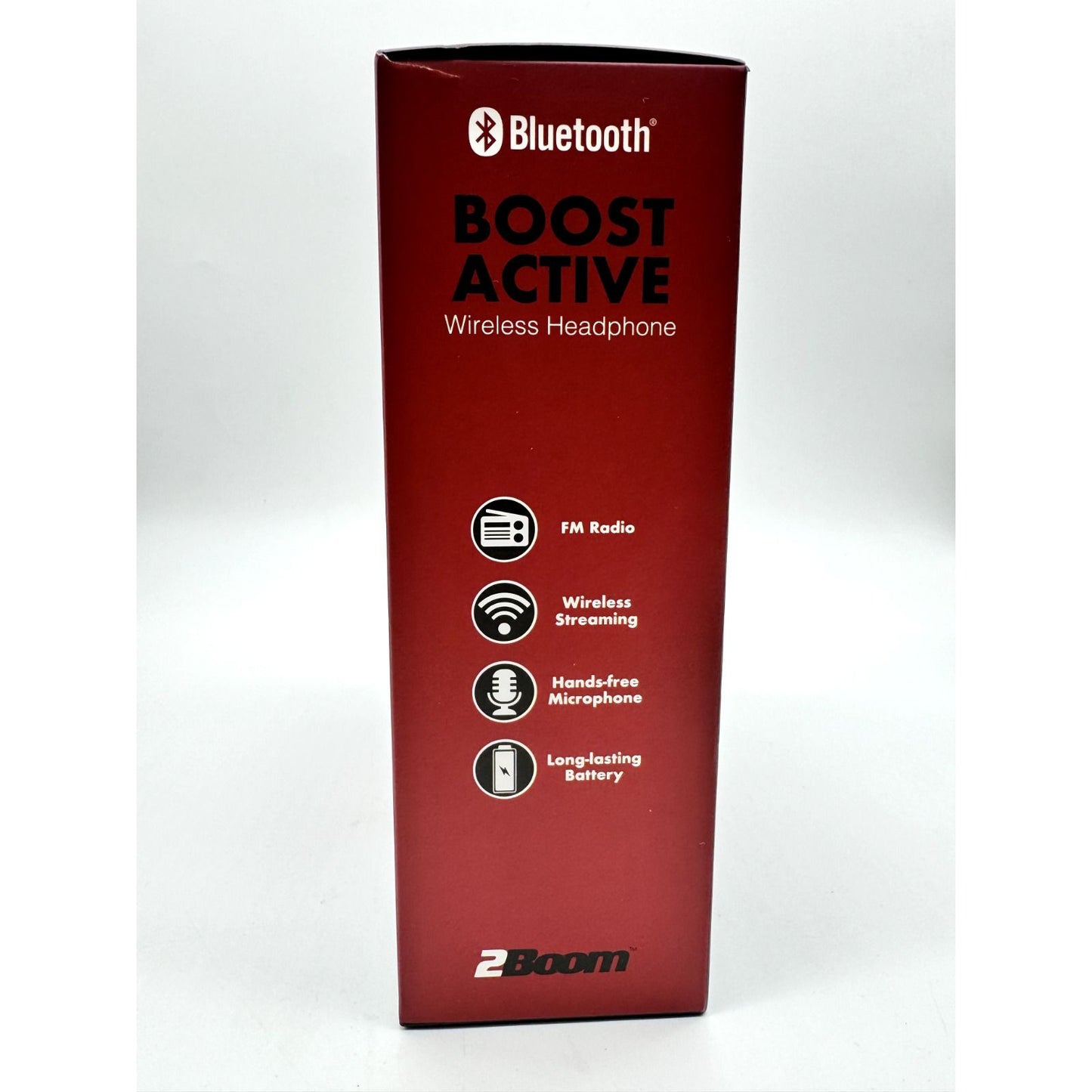 2Boom Boost Active Wireless Headphones Red