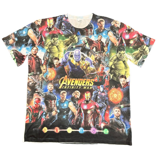 Marvel Avengers Infinity War Graphic T-shirt Men 2XL Exclusive Design