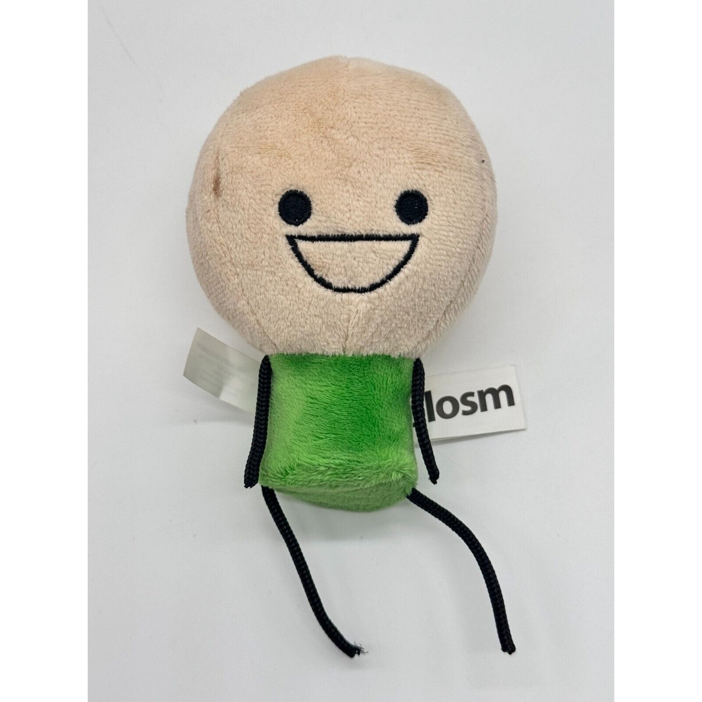 HTF CYANIDE & HAPPINESS Plush TOY FIGURE GREEN SHIRT GUY HAPPY FACE EXPLOSM