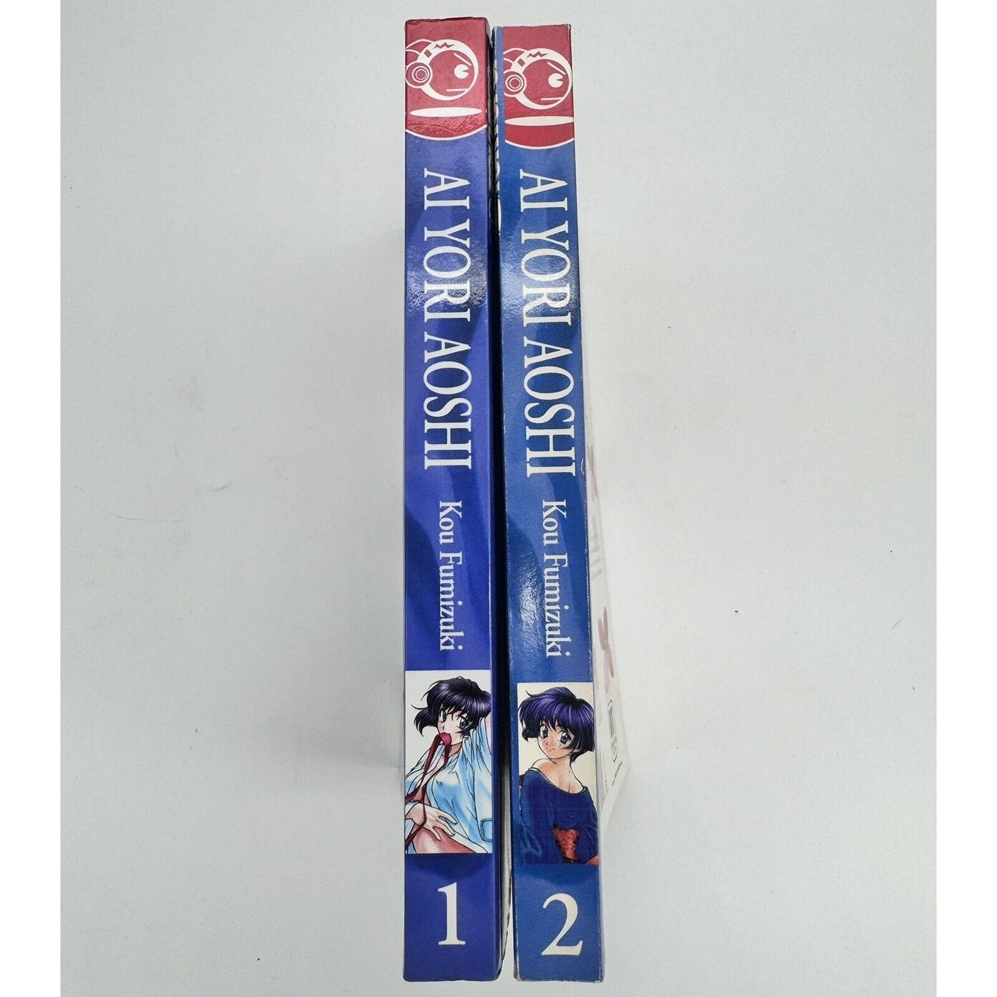 Ai Yori Aoshi Vol 1 & 2 Used Manga English Language Graphic Novel Comic Book