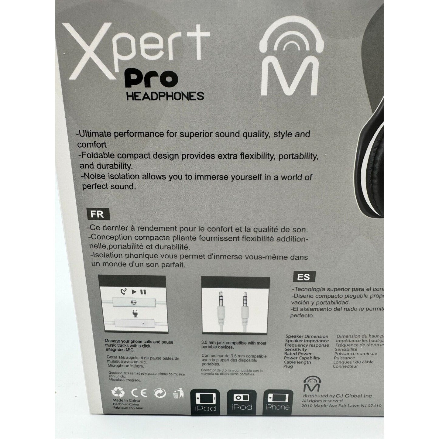 Xpert Pro Wireless Foldable Headphones