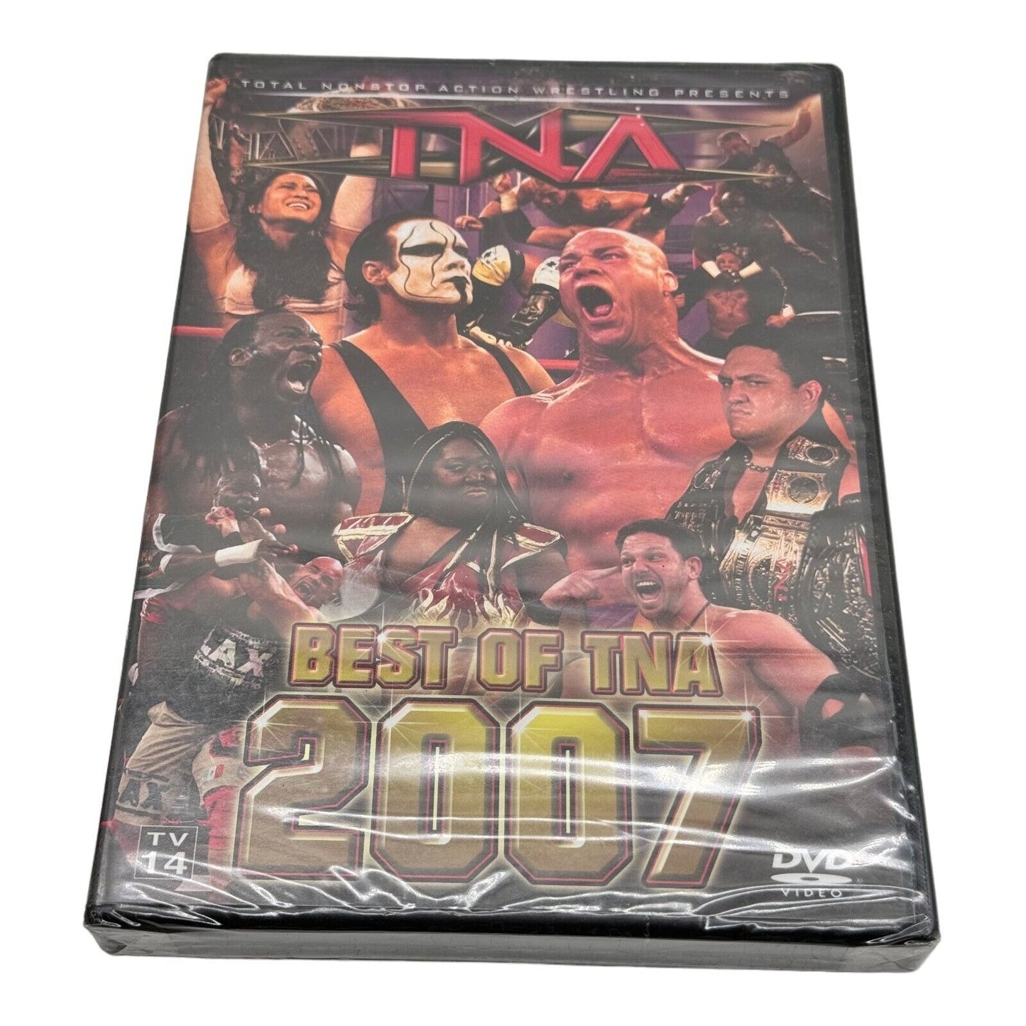 TNA Lot of 8 Wrestling DVDs (2006-2008) - Some SEALED - Collectible Set!