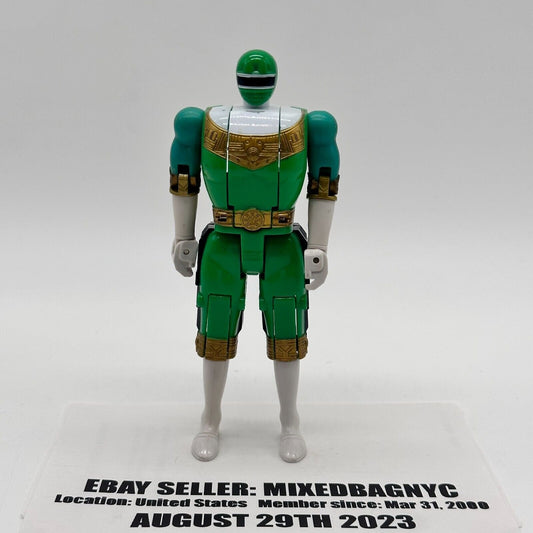 Power Rangers Zord Morphin Zeo Ranger IV Green 1996 Bandai Action Figure