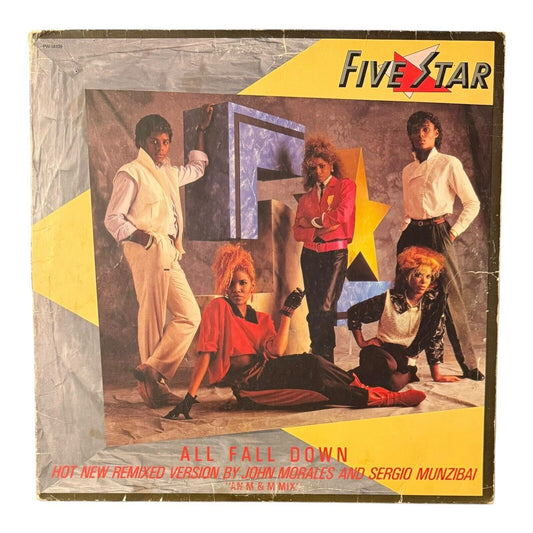 Five Star-All Fall Down-3 Tracks-RCA PW-14109 Vinyl Record 12″