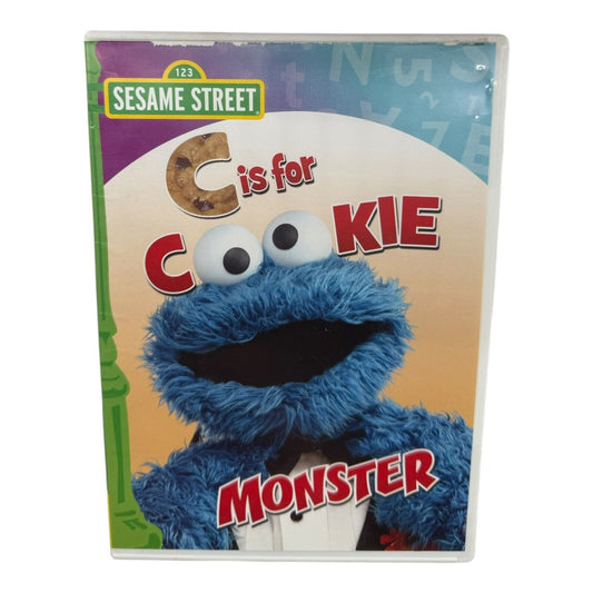 C Is For Cookie Monster Sesame Street DVD  - Child Children's Stories Songs