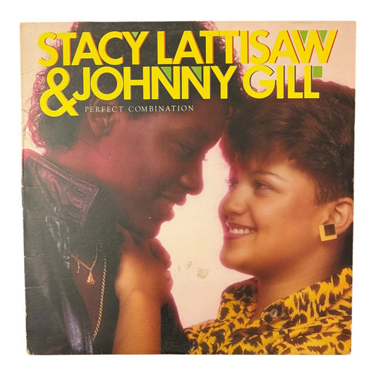 Stacy Lattisaw & Johnny Gill Perfect Combination Vinyl Lp 1984